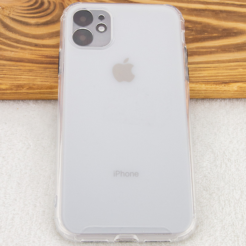 Фото TPU чохол Сolor matte на Apple iPhone 11 (6.1") (Прозорий) в маназині vchehle.ua