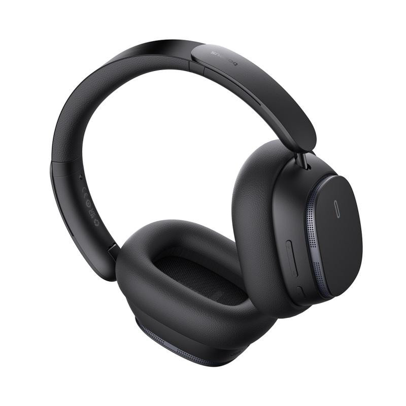 Купити Накладні бездротові навушники Baseus Bowie H1 Pro Noise-Cancellation (A00050601) (Cluster Black) на vchehle.ua