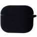 Силиконовый футляр New с карабином для наушников Airpods Pro 2 / Pro (Черный / Black)