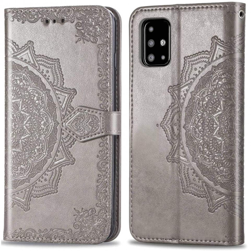 

Шкіряний чохол (книжка) Art Case з візитницею на Samsung Galaxy A71 (Сірий) 883690