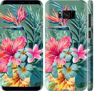 

Чехол Тропические цветы v1 для Samsung Galaxy S8 Plus 844790