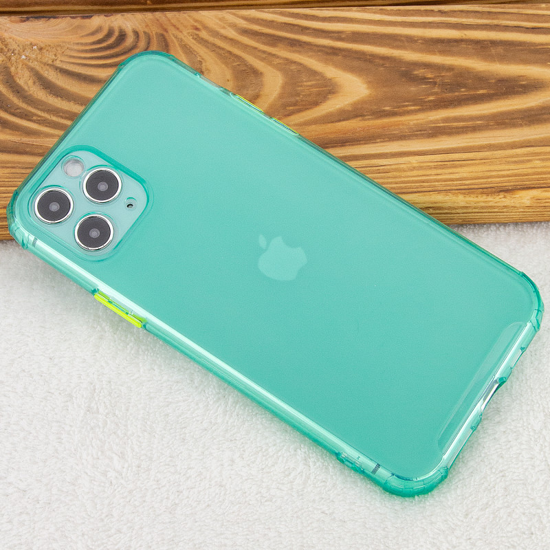 Фото TPU чехол Сolor matte для Apple iPhone 11 Pro Max (6.5") (Зеленый) на vchehle.ua