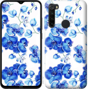 

Чохол Блакитні орхідеї на Xiaomi Redmi Note 8 780740