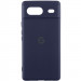 Чехол Silicone Cover Lakshmi Full Camera (AAA) with Logo для Google Pixel 8a (Серый / Dark Gray)