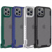 Чехол TPU+PC TRAVEL Carbon на Apple iPhone 13 Pro (6.1")