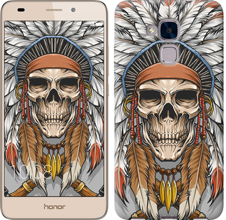

Чехол Череп индейца для Huawei GT3 641259