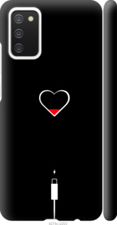 

Чохол Подзарядка сердца для iPhone на Samsung Galaxy A03s A037F 1207535