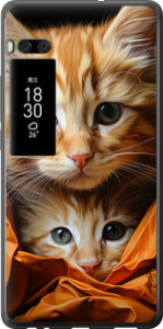 Чехол Котики 2 для Meizu Pro 7 Plus