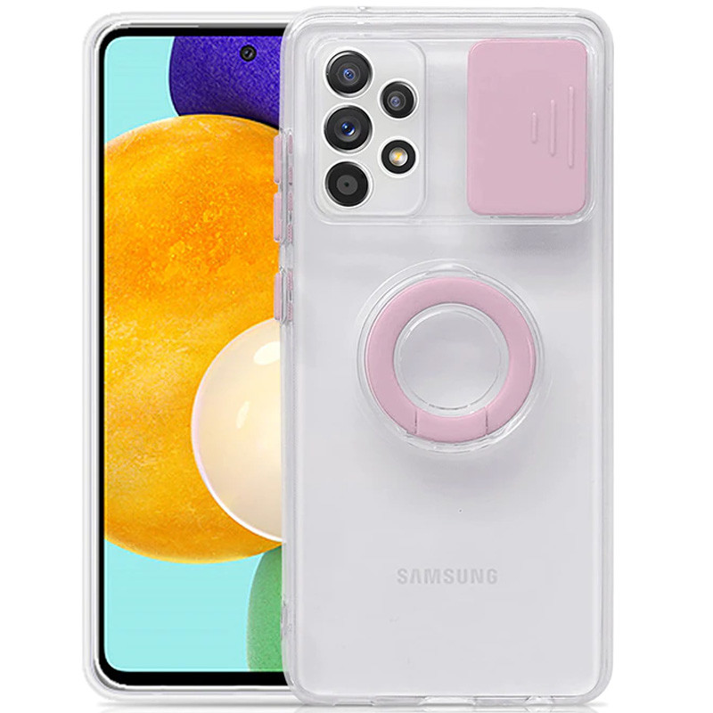 

Чехол Camshield ColorRing TPU со шторкой для Samsung Galaxy A72 4G (Розовый) 1162289