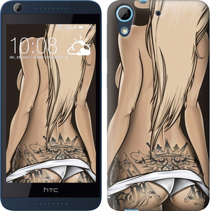 

Чехол Девушка с татуировкой для HTC Desire 626G 644200