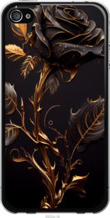 Чохол Троянда 3 на iPhone 4