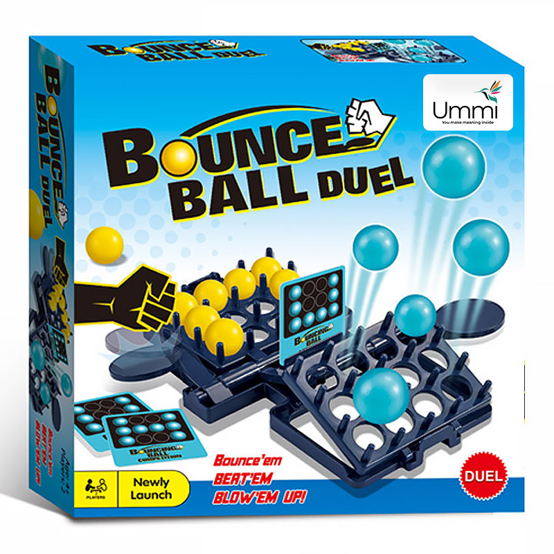 Фото Настольная интерактивная игра Ummi 707-140 Bounce Ball Duel Game (Blue) в магазине vchehle.ua