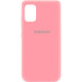 Чохол Silicone Cover My Color Full Protective (A) на Samsung Galaxy A41 (Рожевий / Pink)