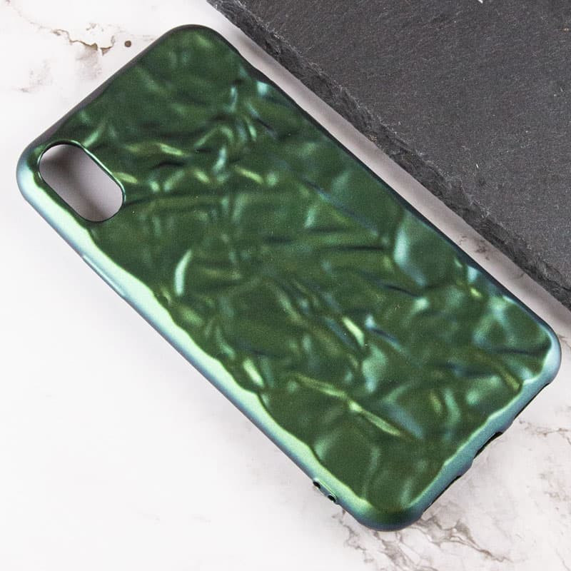 Фото TPU чехол Tin Paper для Apple iPhone X / XS (5.8") (Green) на vchehle.ua