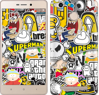 

Чохол Popular logos на Xiaomi Redmi 3x 628066