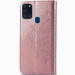 Шкіряний чохол (книжка) Art Case з візитницею на Samsung Galaxy A21s (Рожевий) в магазині vchehle.ua