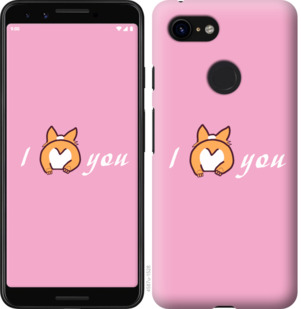 

Чехол Люблю1 для Google Pixel 3 805059