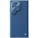 Кожаная накладка Nillkin Camshield Leather Prop для Samsung Galaxy S24 Ultra (Blue)