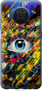 

Чехол Абстрактный глаз для Nokia X20 1443804