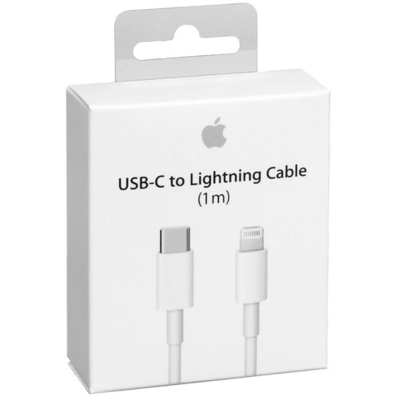 Фото Дата-кабель для iPhone Type-C to Lightning (AAA grade) 1m (box) (Белый) в магазине vchehle.ua