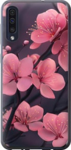 Чохол Пурпурна сакура для Samsung Galaxy A50s