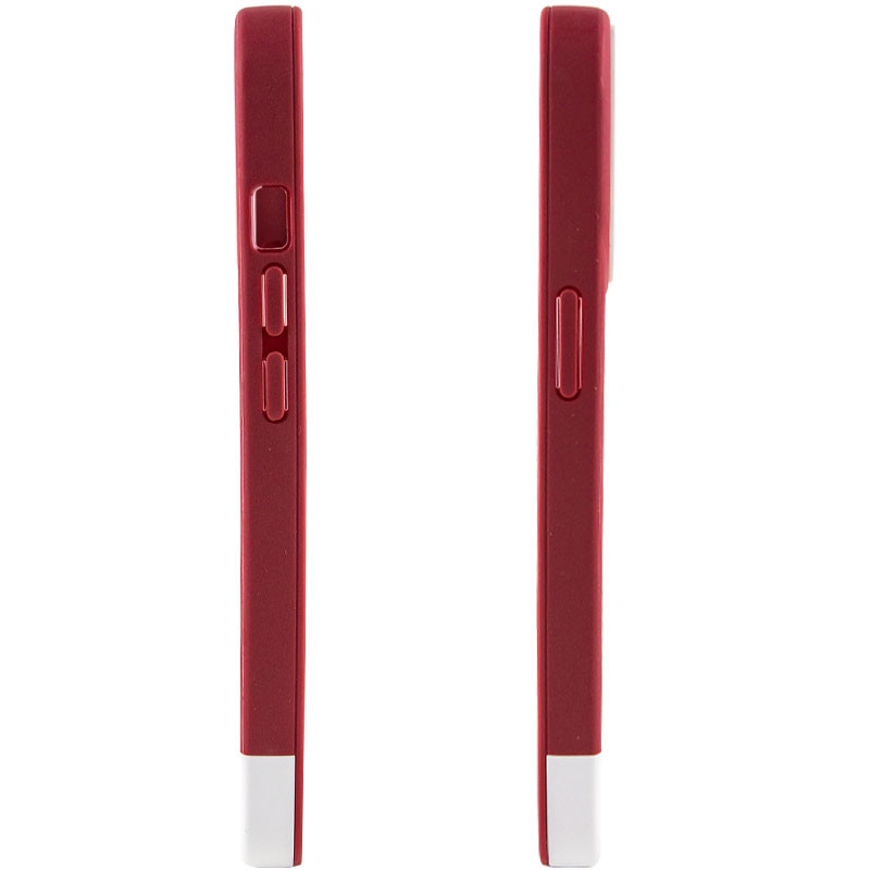 Фото Чохол TPU+PC Bichromatic на Apple iPhone 13 Pro Max (6.7") (Wine / White) в маназині vchehle.ua