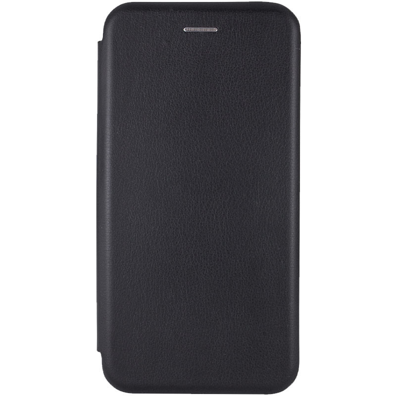Кожаный чехол-книжка Classy для Xiaomi Redmi 9 (Черный)