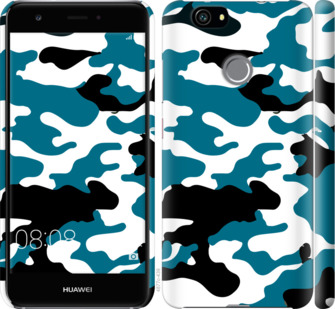 

Чохол Камуфляж прозорий фон на Huawei Nova 913100