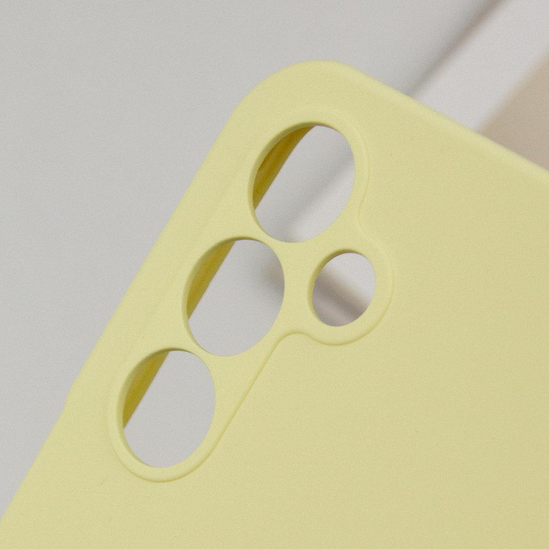 Заказать Чехол Silicone Cover Lakshmi Full Camera (AA) для Samsung Galaxy A16 4G/5G (Желтый / Mellow Yellow) на vchehle.ua