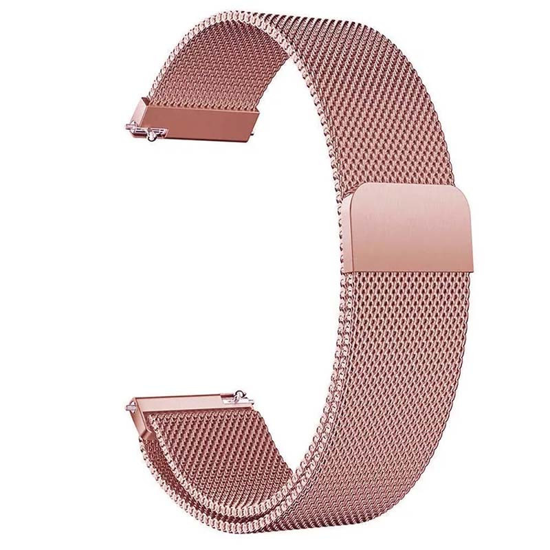 Ремінець Milanese Loop для Smart Watch 22mm (Pink)