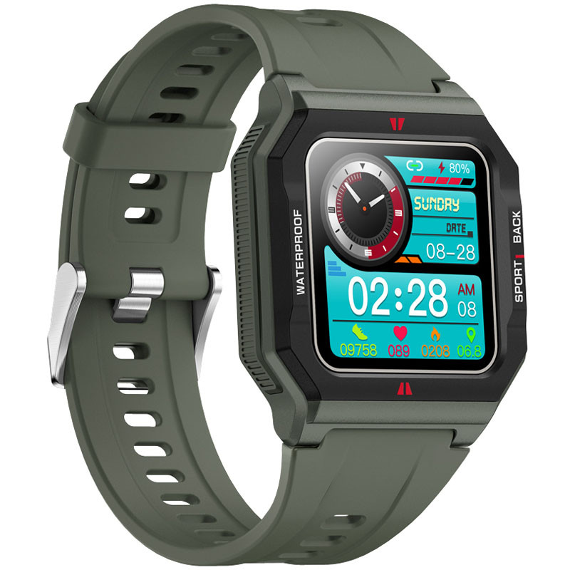 Фото Смарт-часы Gelius Pro GP-SW006 (Old School) (IPX7) (Green) в магазине vchehle.ua