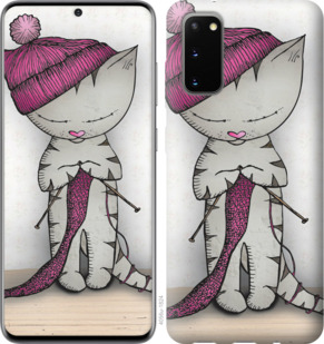 

Чехол Кошка рукодельница для Samsung Galaxy S20 878757