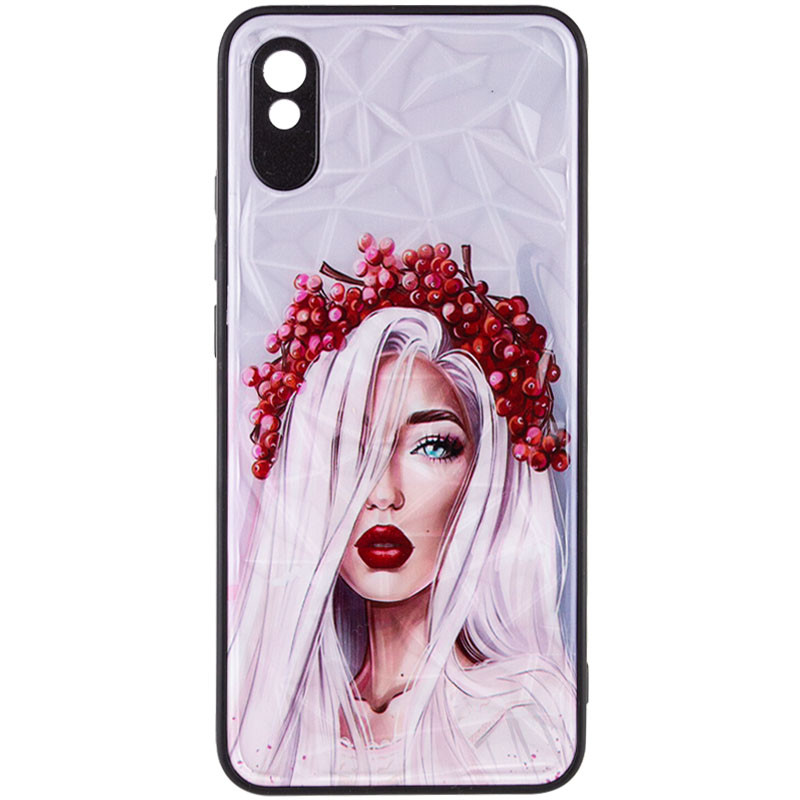 Фото TPU+PC чохол Prisma Ladies на Xiaomi Redmi 9A (Ukrainian Girl) на vchehle.ua