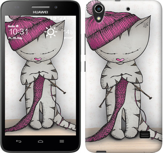 

Чехол Кошка рукодельница для Huawei Honor 4 Play 584384