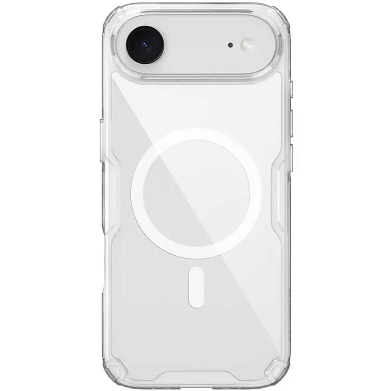 Фото TPU чехол Nillkin Nature Pro Magnetic для Apple iPhone 17 Air (6.5") (Бесцветный (прозрачный)) в магазине vchehle.ua