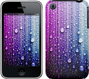 Чехол Капли воды для iPhone 3Gs