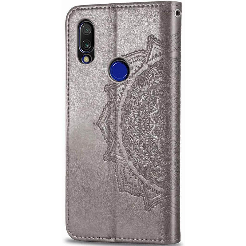 Фото Шкіряний чохол-книжка Art Case з візитницею на Xiaomi Redmi Note 7 / Note 7 Pro / Note 7s (Сірий) на vchehle.ua
