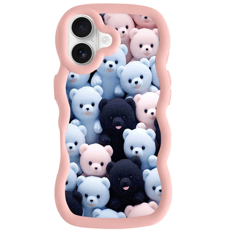 Чохол TPU Cloudy Pictures на Apple iPhone 16 (6.1") (Bears)