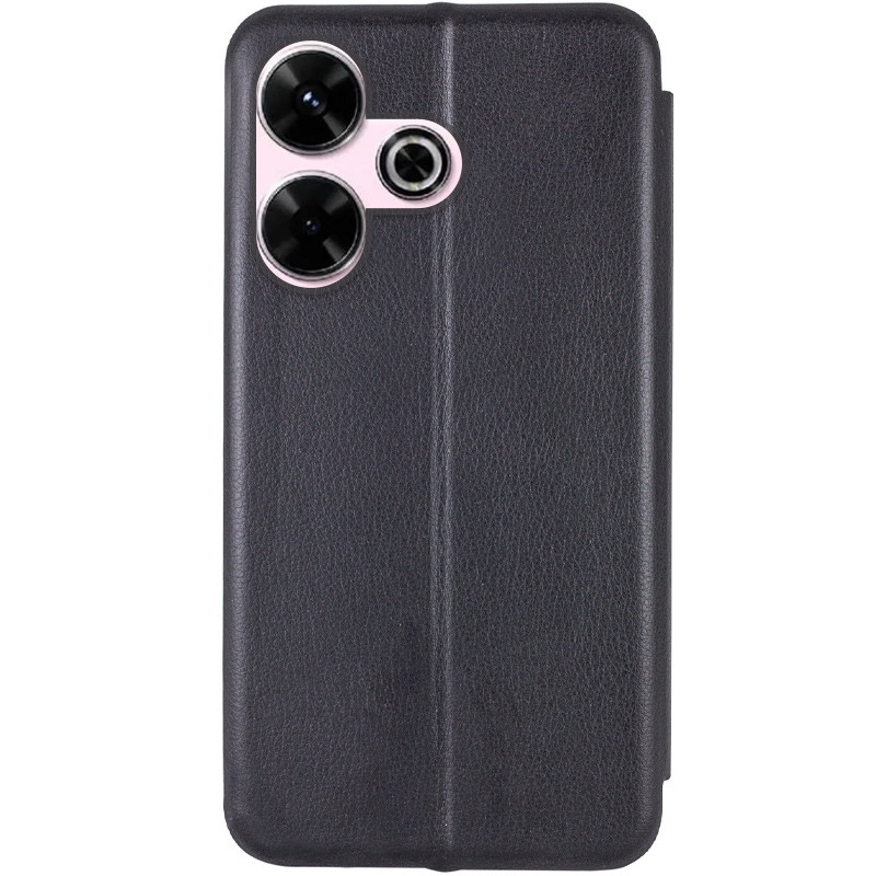 Фото Шкіряний чохол-книжка Classy на Xiaomi Redmi 13 4G / Poco M6 4G (Чорний) в маназині vchehle.ua
