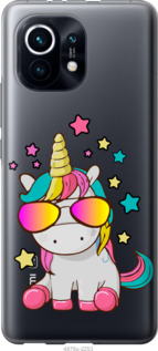 

Чехол Единорог в очках для Xiaomi Mi 11 1112418
