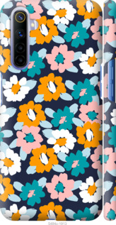 

Чехол Цветочный фон v3 для Realme 6 1434751