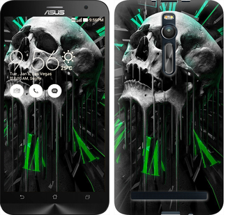 

Чехол Череп-часы для Asus Zenfone 2 ZE551ML 645131