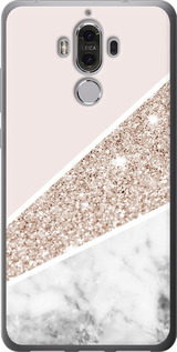 Чехол Пастельный мрамор для Huawei Mate 9