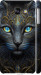 Чохол Узорчата кішка на Samsung Galaxy A3 (2016) A310F
