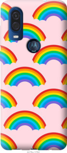 Чехол Rainbows для Motorola One Vision