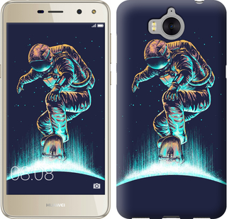

Чехол Космонавт на скейтборде для Huawei Y5 2017 591523