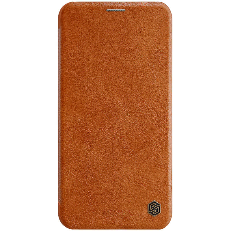 

Шкіряний чохол (книжка) Nillkin Qin Series на iPhone 11 Pro Max (Коричневий) 748608