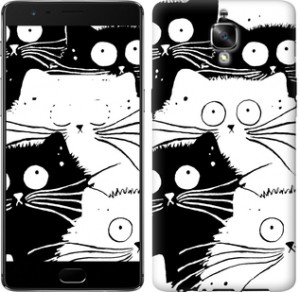 Чехол Коты v2 для OnePlus 3T