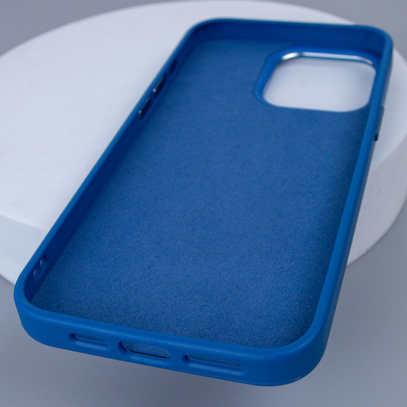 Купити Шкіряний чохол Bonbon Leather Metal Style with Magnetic Safe на Apple iPhone 12 Pro Max (6.7") (Синій / Indigo) на vchehle.ua