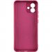Фото Чехол TPU GETMAN Liquid Silk Full Camera для Samsung Galaxy A07 (Бордовый / Marsala) на vchehle.ua
